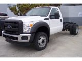2012 Ford F550 Super Duty XL Regular Cab Chassis Front 3/4 View