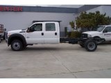 2012 Oxford White Ford F550 Super Duty XL Crew Cab Chassis #64229043