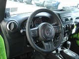 2012 Jeep Wrangler Unlimited Sport S 4x4 Steering Wheel