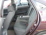 2008 Hyundai Elantra SE Sedan Rear Seat