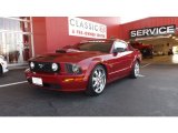 2008 Dark Candy Apple Red Ford Mustang GT Premium Coupe #64228659