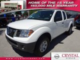 2012 Avalanche White Nissan Frontier S King Cab #64228871