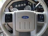 2008 Ford F550 Super Duty XL SuperCab 4x4 Utility Truck Steering Wheel