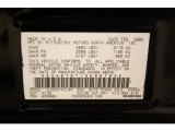 2009 Galant Color Code for Kalapana Black - Color Code: X13
