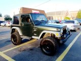 1997 Emerald Green Pearl Jeep Wrangler Sport 4x4 #64228821