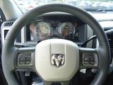 2012 Dodge Ram 1500 SLT Quad Cab 4x4 Steering Wheel
