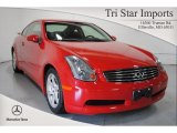 2004 Laser Red Infiniti G 35 Coupe #64289120