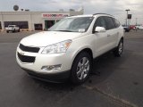 2012 White Diamond Tricoat Chevrolet Traverse LT #64289109