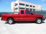 Flame Red Dodge Dakota in 2006