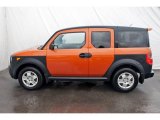 Tangerine Orange Metallic Honda Element in 2008