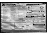 2012 Honda Civic Hybrid-L Sedan Window Sticker