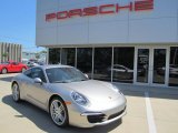 2012 Platinum Silver Metallic Porsche New 911 Carrera Coupe #64353414