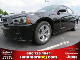 2012 Pitch Black Dodge Charger SXT #64352812