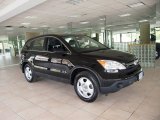 2009 Crystal Black Pearl Honda CR-V LX 4WD #64353400