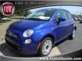 2012 Azzurro (Blue) Fiat 500 Pop #64353365