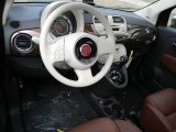 2012 Fiat 500 Lounge Steering Wheel