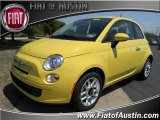 2012 Giallo (Yellow) Fiat 500 Pop #64353360