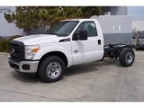 2011 Oxford White Ford F350 Super Duty XL Regular Cab Chassis #64353338