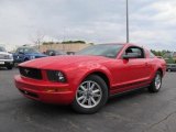 2006 Torch Red Ford Mustang V6 Deluxe Coupe #64352751
