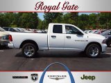 2012 Bright White Dodge Ram 1500 Express Quad Cab 4x4 #64352698