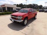 2012 Victory Red Chevrolet Colorado LT Crew Cab #64353026