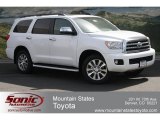 2012 Super White Toyota Sequoia Platinum 4WD #64352622