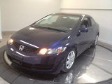 2009 Royal Blue Pearl Honda Civic LX Coupe #64353216