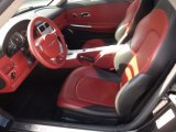 2006 Chrysler Crossfire Limited Roadster Dark Slate Gray/Red Interior