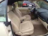 2009 Volkswagen New Beetle 2.5 Convertible Cream Interior