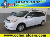 2008 Arctic Frost Pearl Toyota Sienna XLE #64405377