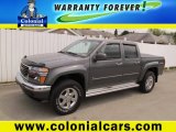 2009 Dark Steel Gray Metallic GMC Canyon SLE Crew Cab 4x4 #64405361