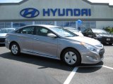 2012 Hyper Silver Metallic Hyundai Sonata Hybrid #64404544