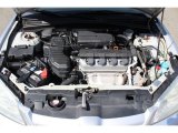 2004 Honda Civic EX Sedan 1.7L SOHC 16V VTEC 4 Cylinder Engine