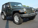 2007 Jeep Green Metallic Jeep Wrangler X 4x4 #64405295