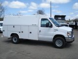 2011 Oxford White Ford E Series Cutaway E350 Commercial Utility Truck #64404458