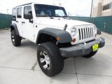 2007 Stone White Jeep Wrangler Unlimited X 4x4 #64404778