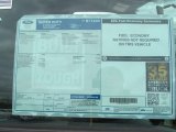 2012 Ford F350 Super Duty XL SuperCab Window Sticker