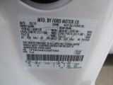 2012 F350 Super Duty Color Code for Oxford White - Color Code: Z1