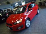 2012 Victory Red Chevrolet Sonic LT Sedan #64404756