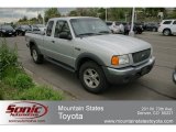 2002 Silver Frost Metallic Ford Ranger XLT SuperCab 4x4 #64404344