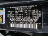 2012 Santa Fe Color Code for Pacific Blue Pearl - Color Code: T3U
