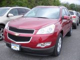 2012 Crystal Red Tintcoat Chevrolet Traverse LT #64404645