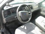 2007 Ford Crown Victoria Police Interceptor Charcoal Black Interior