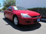 2007 San Marino Red Honda Accord LX Coupe #64478630