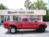 2008 Impulse Red Pearl Toyota Tacoma PreRunner Access Cab #64478748