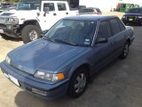 Laurel Blue Metallic Honda Civic in 1990