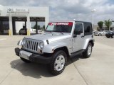 2011 Bright Silver Metallic Jeep Wrangler Sahara 4x4 #64505055