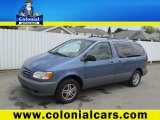 2001 Denim Blue Mica Toyota Sienna LE #64511254