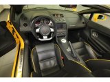 2007 Lamborghini Gallardo Spyder E-Gear Nero Perseus Interior