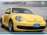 2012 Saturn Yellow Volkswagen Beetle 2.5L #64511199